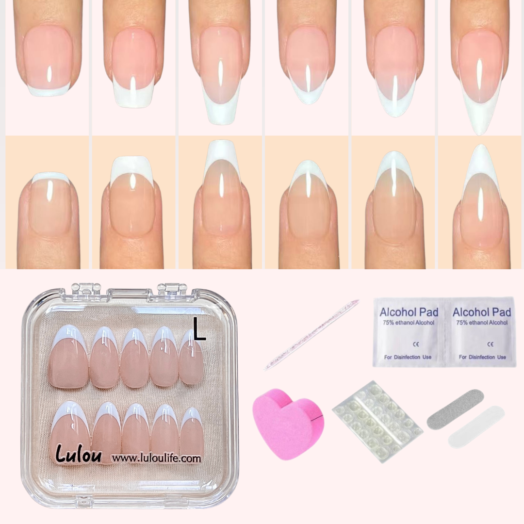 The French Tip Press On Nails Collection: 12 Timeless & Elegant Designs