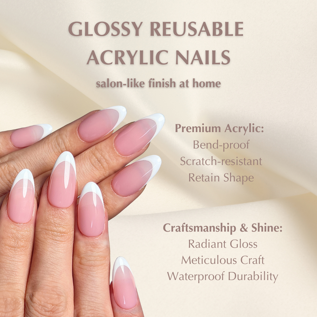 The French Tip Press On Nails Collection: 12 Timeless & Elegant Designs