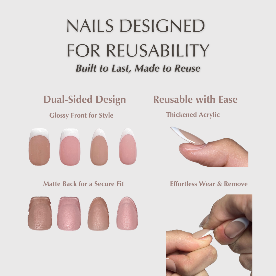 The French Tip Press On Nails Collection: 12 Timeless & Elegant Designs