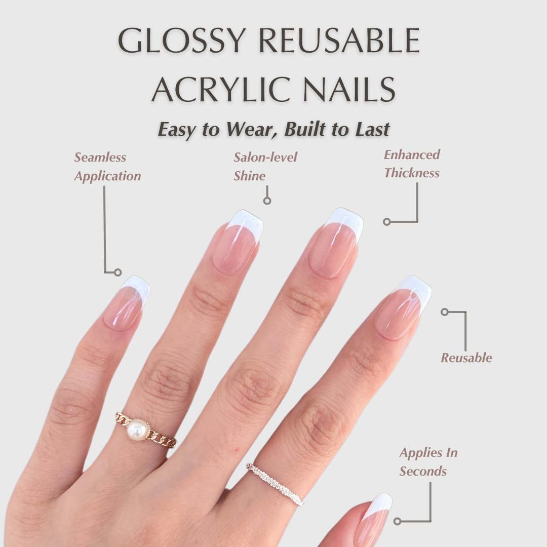 The French Tip Press On Nails Collection: 12 Timeless & Elegant Designs